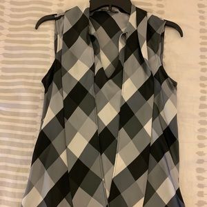 Nine West Sleeveless Work Blouse